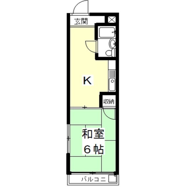 シャンポール戸崎の間取り