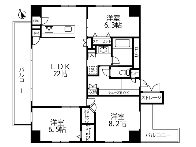 FinS NouSの間取り