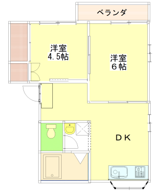 フォーブル隅田の間取り