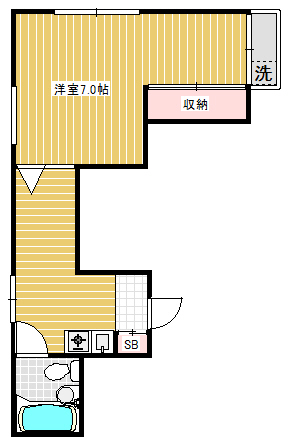 GRIFFIN祐天寺の間取り