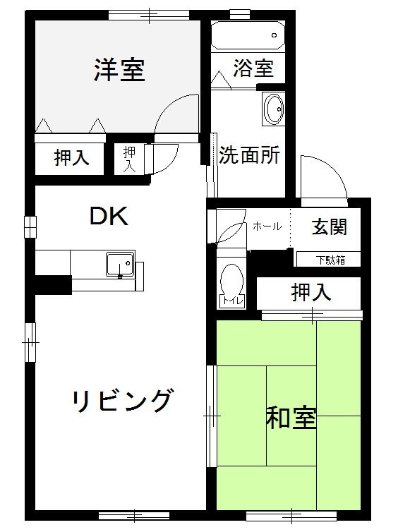 キャッスルタウンＡの間取り