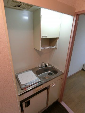 阪急箕面線 箕面駅 徒歩22分 4階建 築37年のキッチン写真