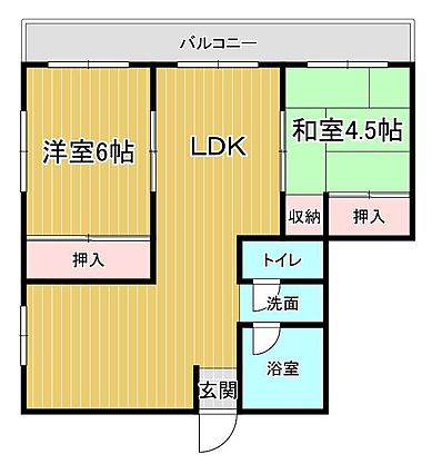 富久ビルの間取り