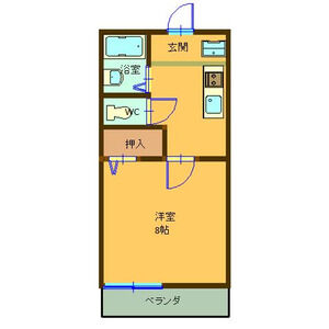 ソレーユ20Sの間取り