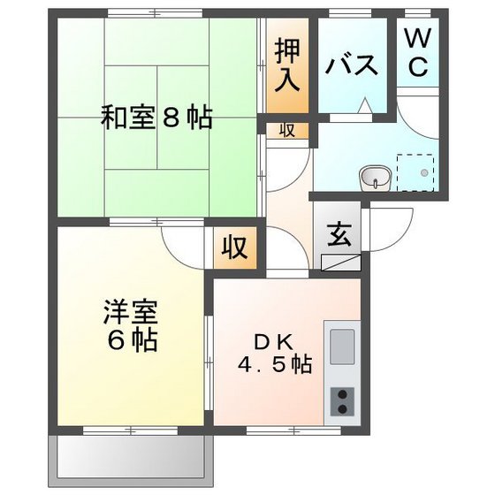 アミューズ花の木の間取り