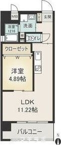 愛知県名古屋市西区幅下２（マンション）の賃貸物件の間取り
