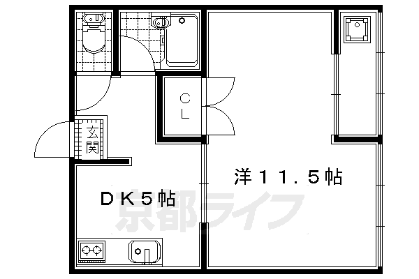 クラウンビルの間取り