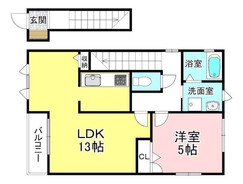 シャーメゾン ボヌールの間取り