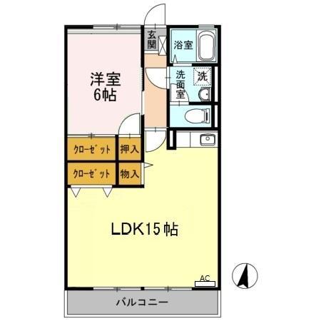 サンヴェール　Ｂ棟の間取り