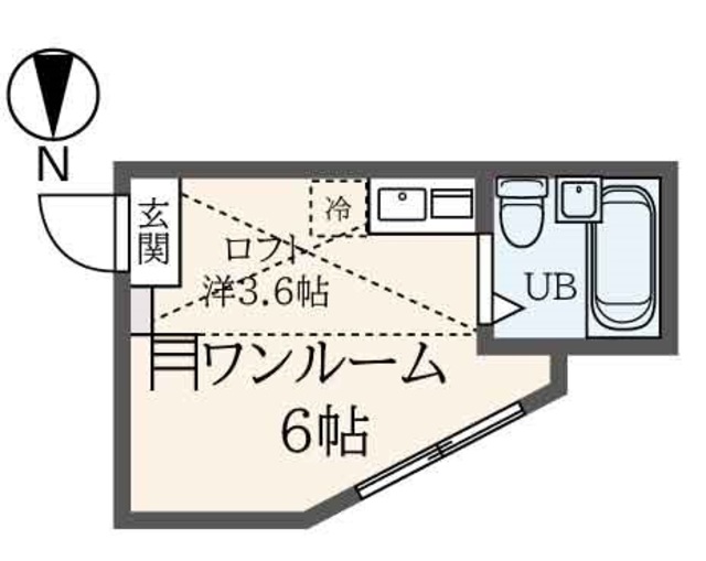 ユナイト戸部トーマス・クラウンの間取り