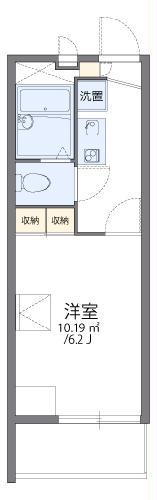 レオパレスエアフォルクの間取り