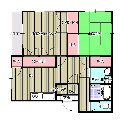 宮崎ビルの間取り