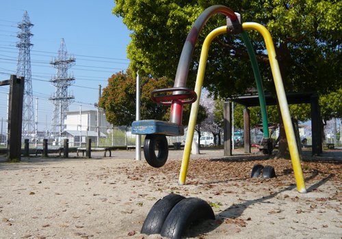 【アーバネックス新町の公園】