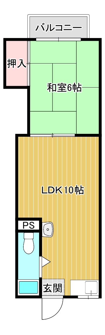 【新遠里小野マンションの間取り】