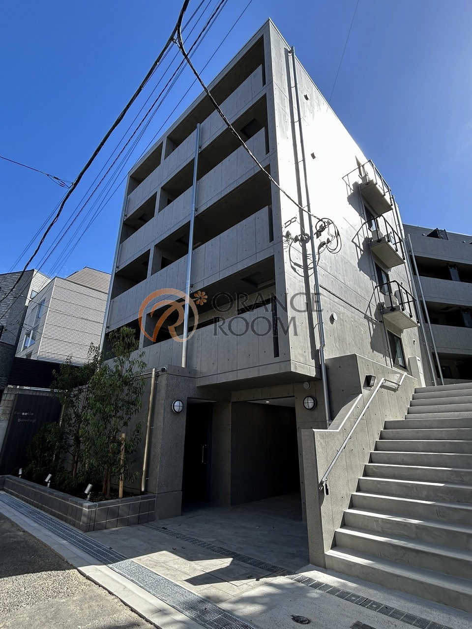 建物外観　フォセット千駄木