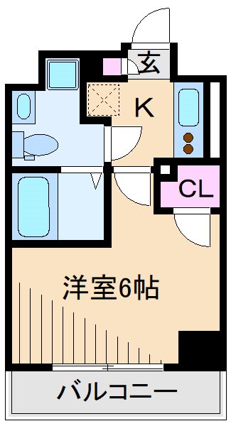 グランヴァン元住吉の間取り