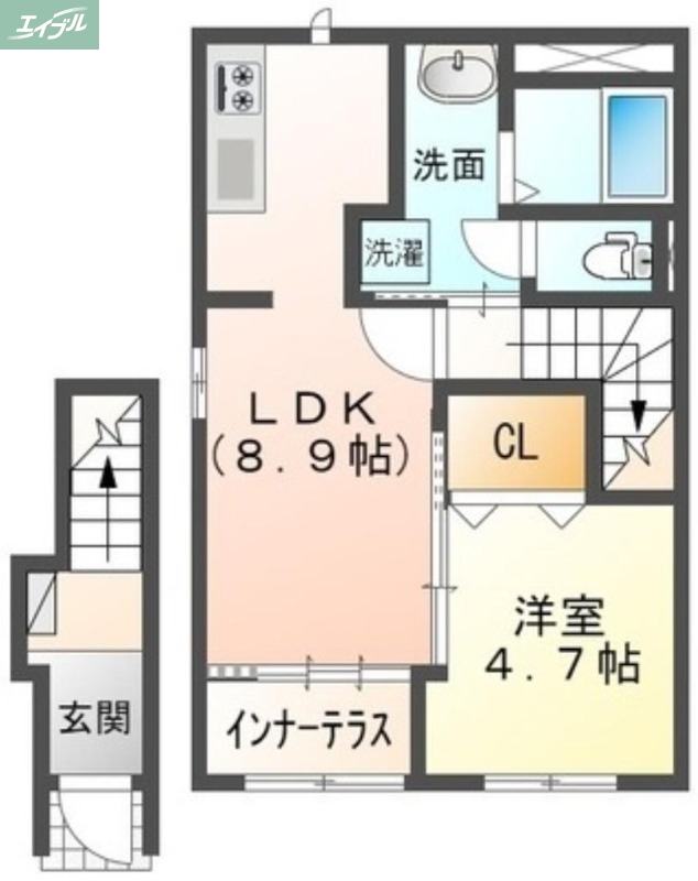 エルムルの間取り