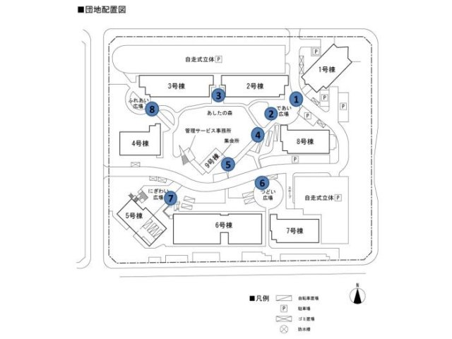 【西宮マリナパークシティ丘のある街１号棟のその他】