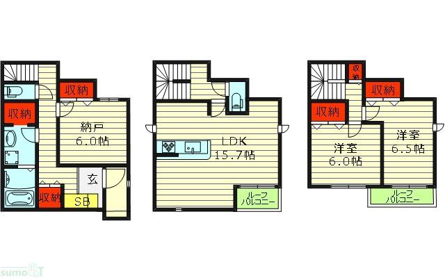 大阪市東成区大今里のその他の間取り