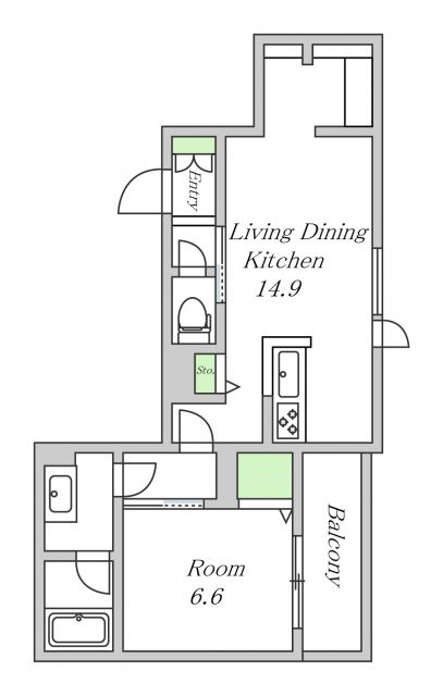 ＪＳ　Ｈｏｕｓｅの間取り