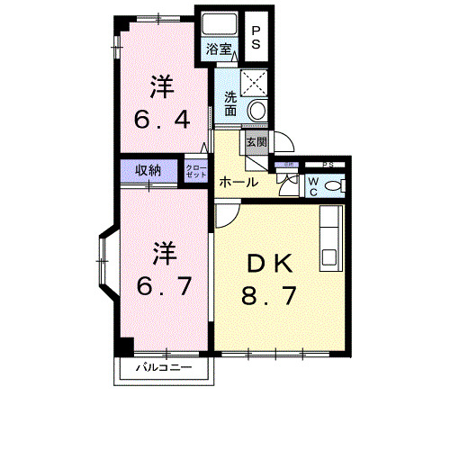 ブルーリオンIIの間取り