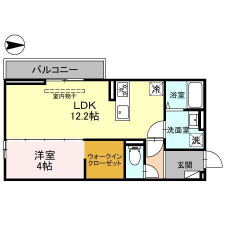 ファーストステージ下小林IIの間取り