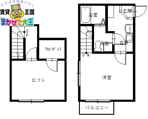 サニーヒル丸山公園の間取り