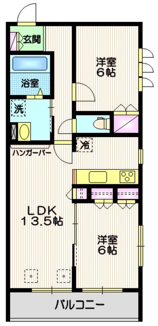 ＦＯＲＥＳＴ　ＨＩＬＬＳ　Iの間取り