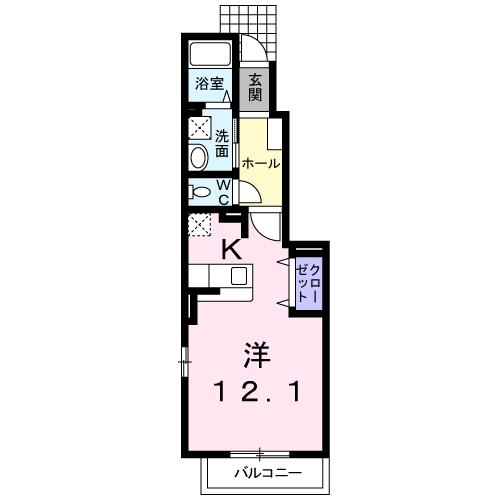 ヴィラ　コンフォートの間取り