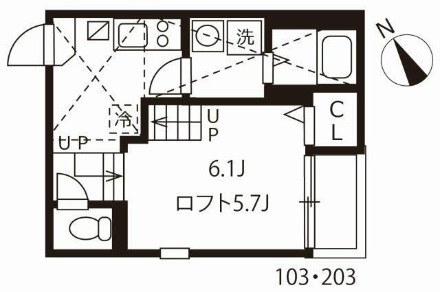 カームオーシャンの間取り