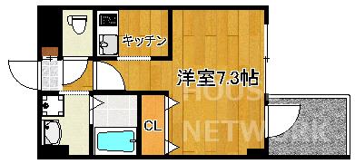 アスヴェル京都御所前IIの間取り