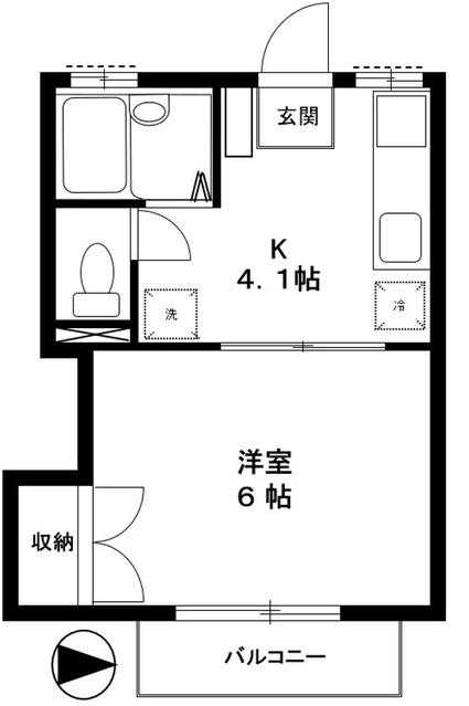 トムズハウス六高台の間取り