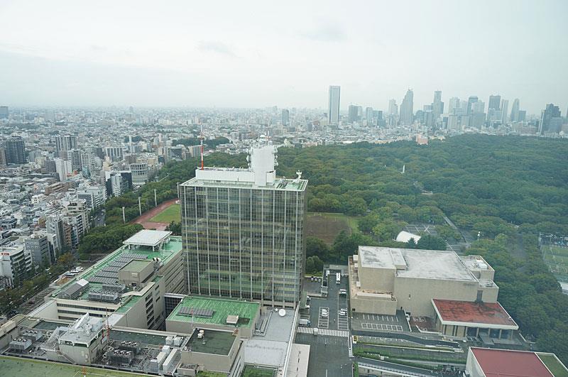 【パークコート渋谷　 ザ　タワーの眺望】