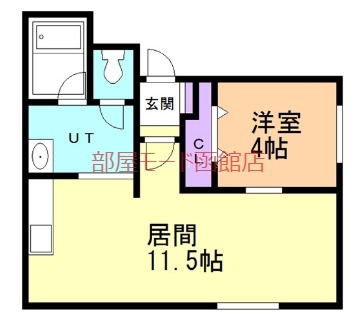 プロージェ湯川の間取り