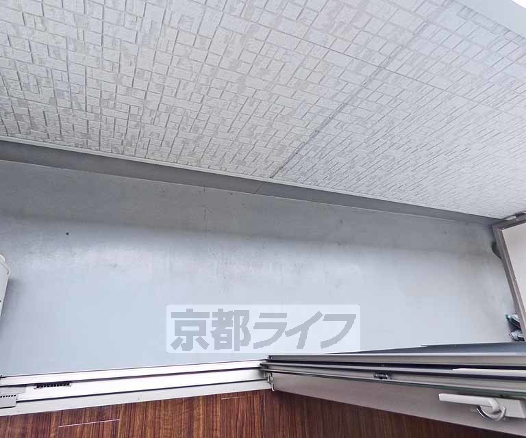 【京都市上京区田村備前町のマンションのバルコニー】