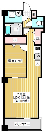 スぺランザ新検見川の間取り