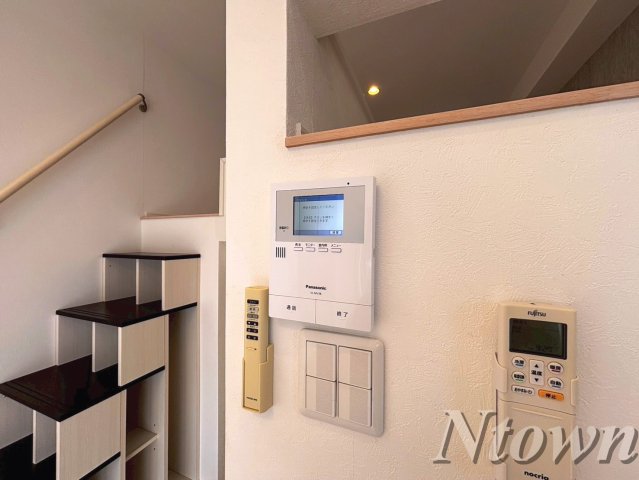 セキュリティ　モニター付きインターホンです