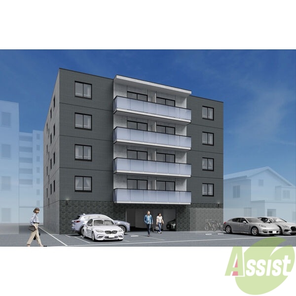 建物外観　完成予想パース「ＺＡＢＯ　ＨＩＬＬＳ　旭山公園通り」