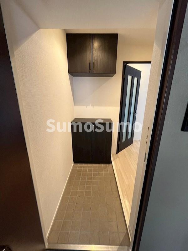 玄関　明るい玄関です