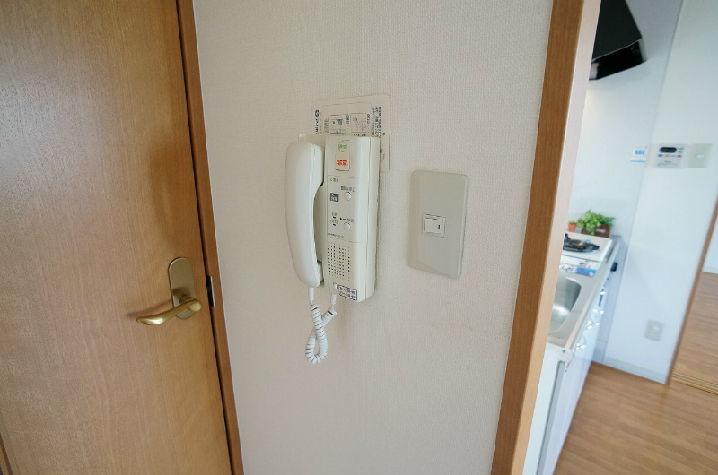 セキュリティ　インターホンです。