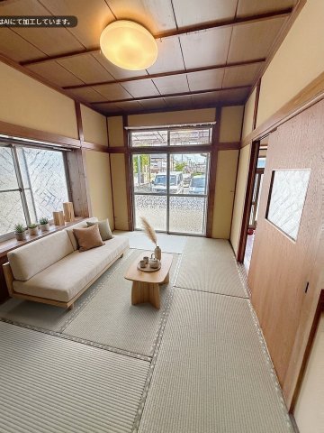 向陽町 貸戸建住宅の居間写真