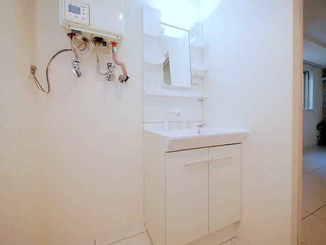 洗面設備　シャンプードレッサー完備しています♪