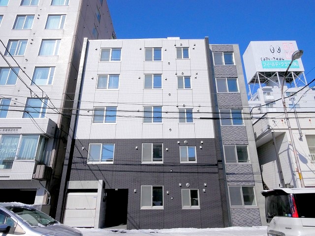 建物外観　都市ガス&Ｗｉ－Ｆｉ付きネット無料採用のマンションです♪