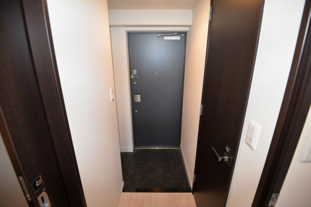 玄関　落ち着いた玄関です