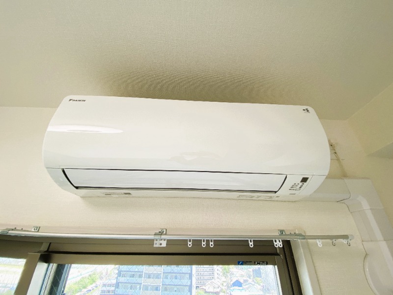 その他設備　暑い日、寒い日も安心！