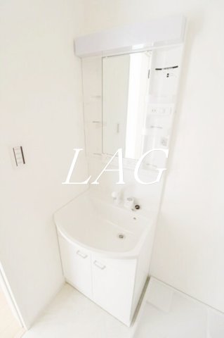 洗面設備　洗面台です。