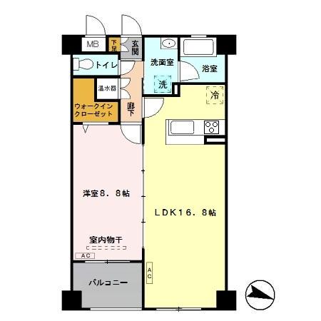 ソレイユ南与野の間取り写真