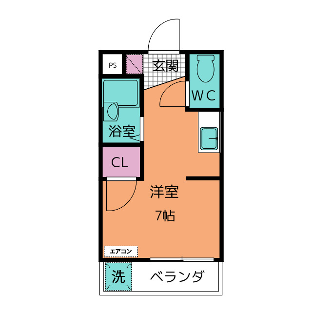 とよたサンドエルＢの間取り