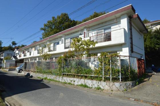 広島市安佐北区可部のマンションの建物外観