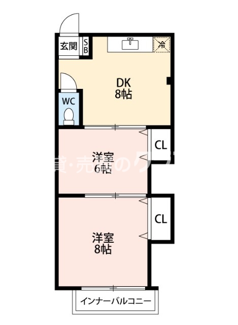 ウェーブ平尾の間取り